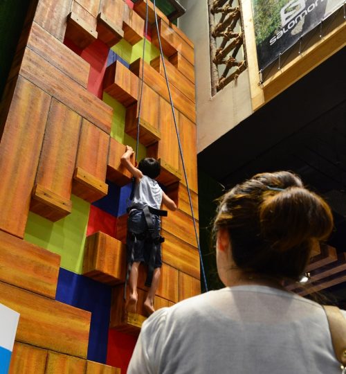 midvalley climbing wall