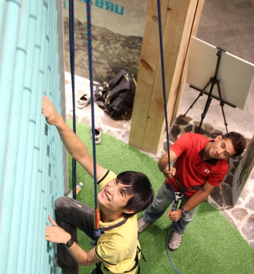 midvalley climbing wall